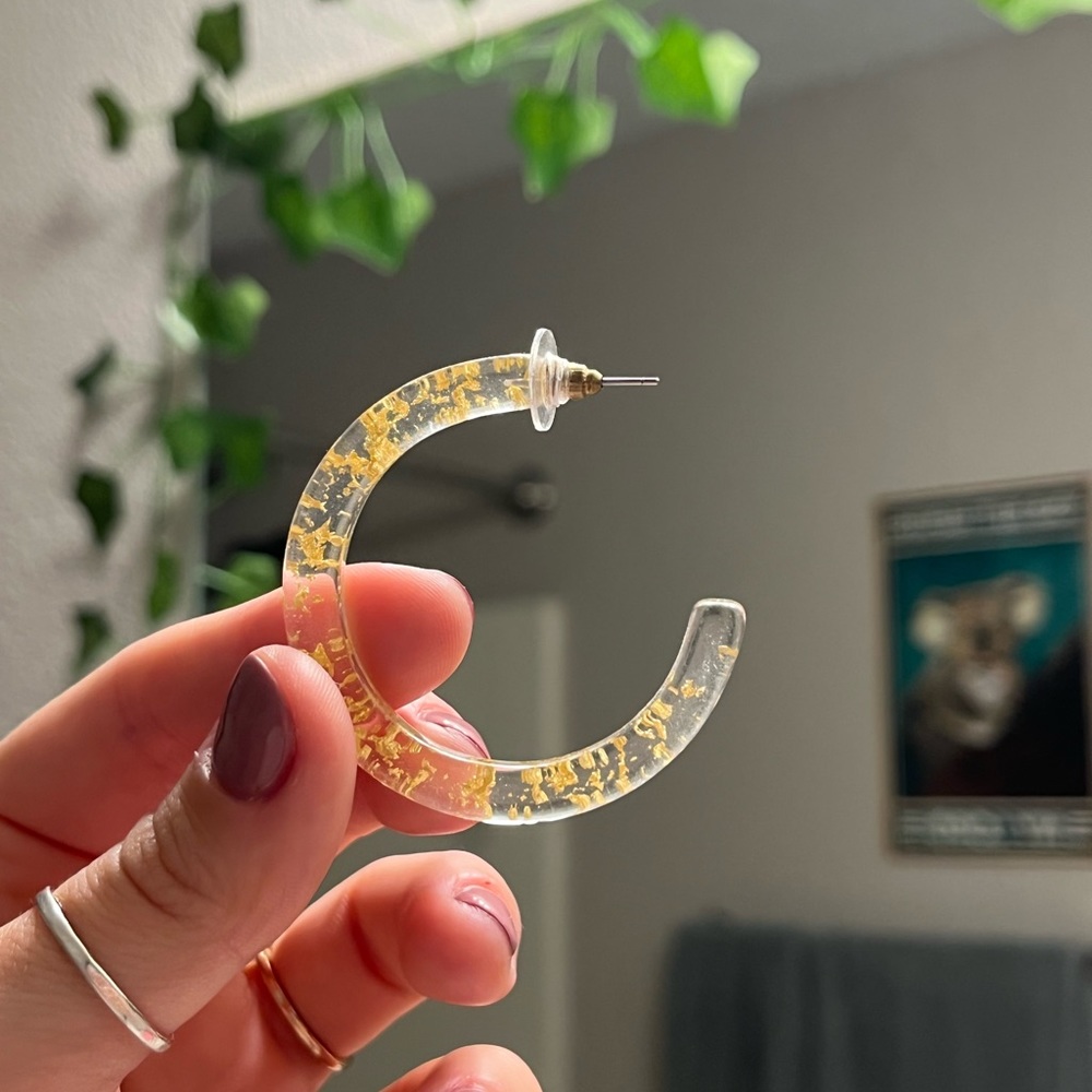 Hoop earrings